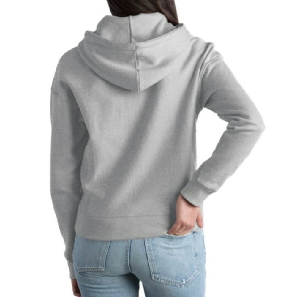Champion C-Life Reverse Weave C Logo Pull-Over Hoodie Oxford Gray - Picture 3 of 16